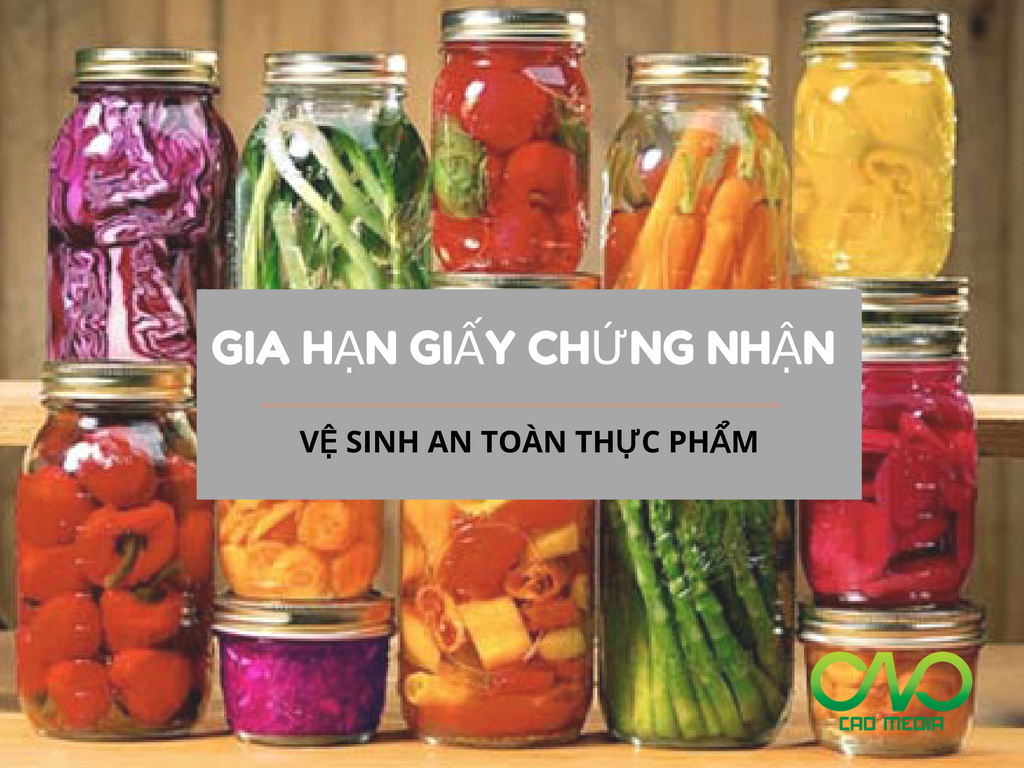 Hồ sơ đăng ký gia hạn giấy chứng nhận vệ sinh an toàn thực phẩm ( Ảnh C.A.O )