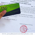 Dịch vụ làm giấy certificate of free sale cho doanh nghiệp xuất khẩu