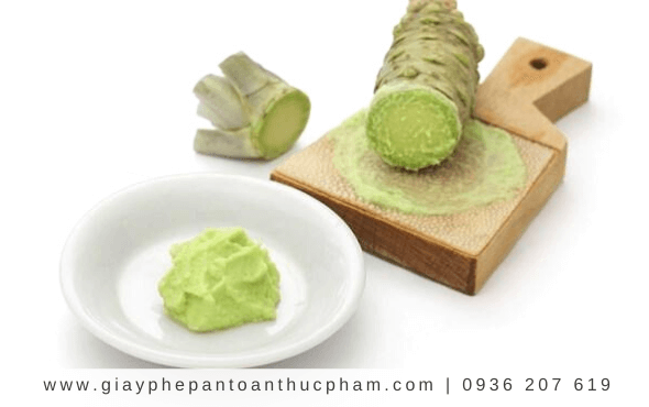 Công bố tiêu chuẩn chất lượng mù tạt wasabi