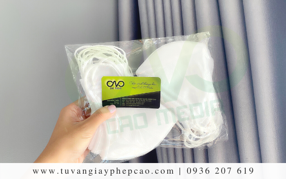Dịch vụ công bố chất lượng khẩu trang vải tại Hà Nội