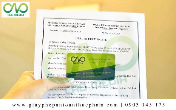 Đăng ký Health Certificate sản phẩm trà lên men