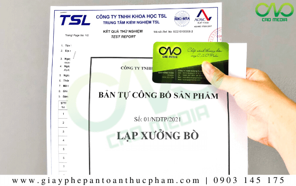 Quy trình công bố chất lượng lạp xưởng bò ĐƠN GIẢN