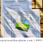 Trình tự xin health certificate cho bột nêm xuất khẩu