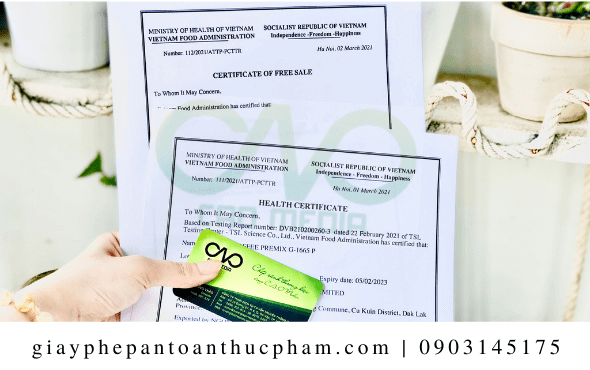 Dịch vụ xin giấy chứng nhận y tế cho bột gấc