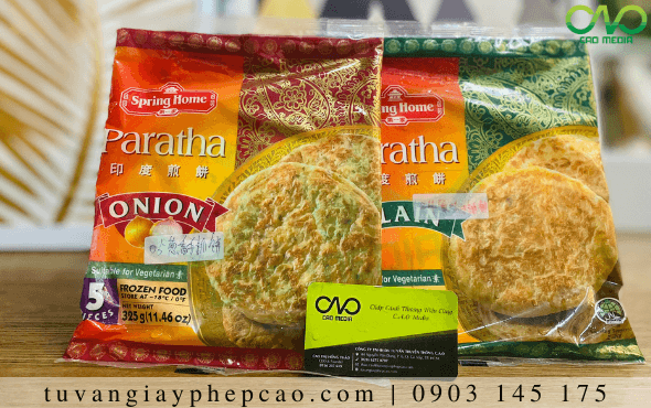 Hướng dẫn công bố chất lượng bánh mì paratha Ấn Độ nhập khẩu